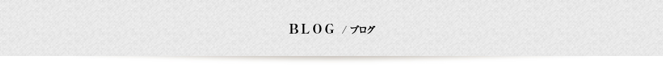 Blog / ブログ